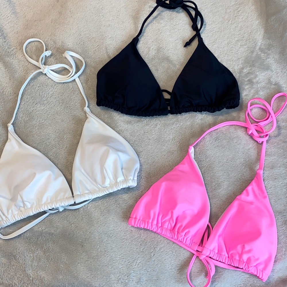 Brand new 3 piece bikini top bundle💖